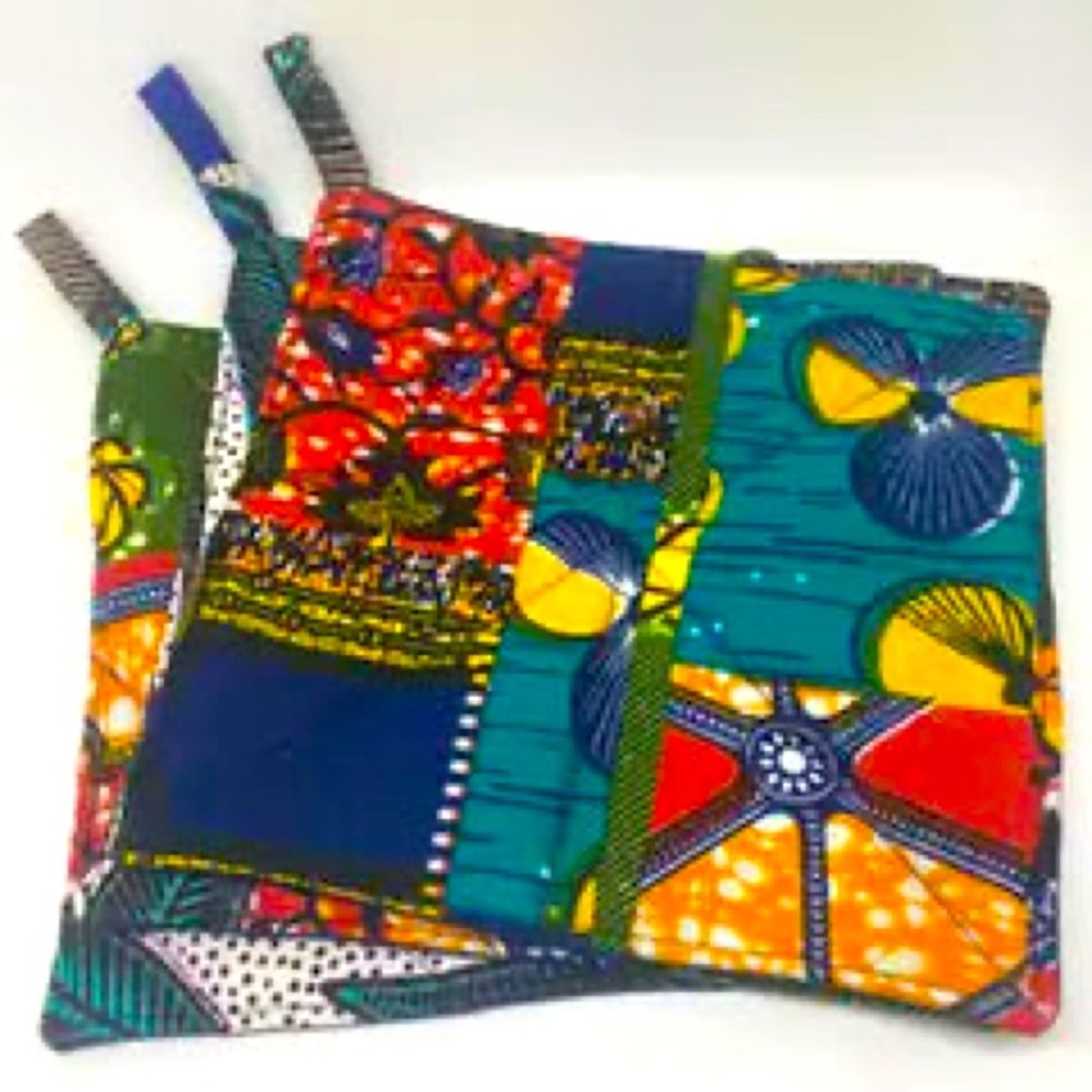 African Wax Print Potholder